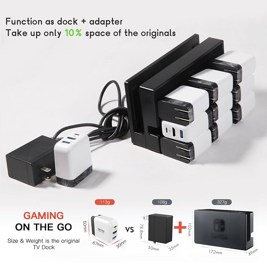 Amazon.com: Switch Dock Charger for Nintendo Switch, Mirabox